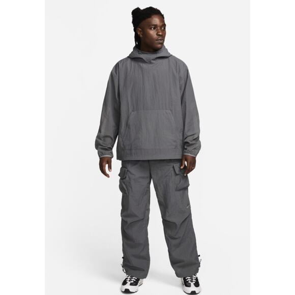 NWT Nike Sportswear Tech Pack Gray Lined Woven Pants FQ3868-068 $155 Sz Small - Picture 2 of 5